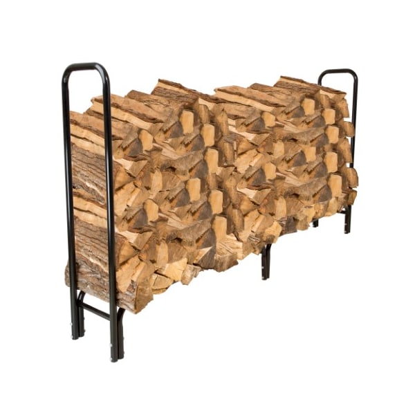 Nature Spring 8-Foot Firewood Rack With Cover